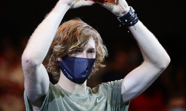 Andrej Rublew trug sich erstmals in die Siegerliste von Wien ein.