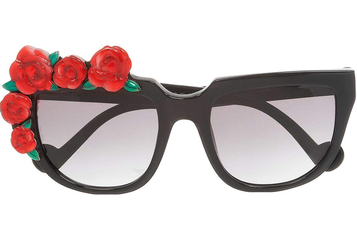 Sonnenbrille von Anna-Karin Karlsson, 566,40 Euro, www.net-a-porter.com