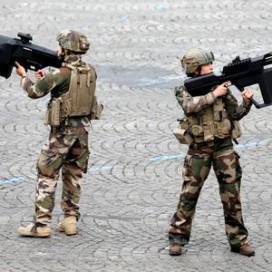 Europas Armeen brauchen unter anderem Anti-Drohnen-Waffen wie diese französischer Soldaten.