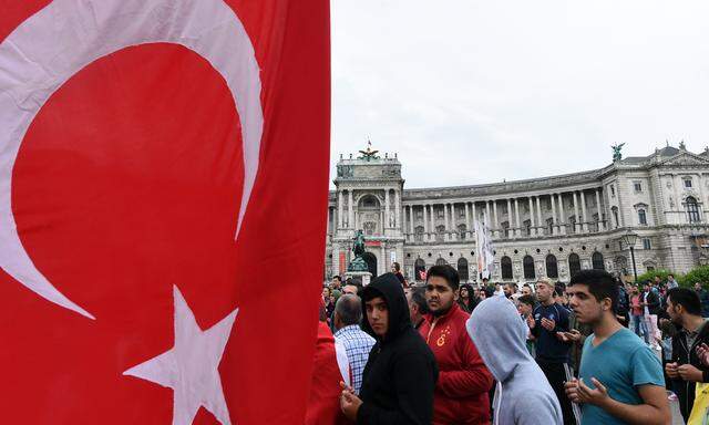 Türkei-Demo in Wien.