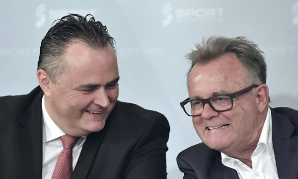 Hans Niessl (r.) wird zugunsten Hans Peter Doskozils schon bald in die zweite Reihe zurücktreten.