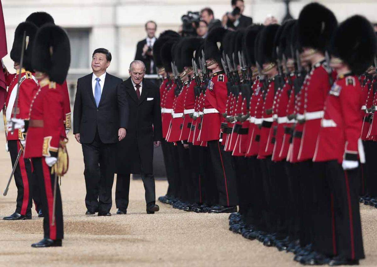 Der Besuch des chinesischen Präsidenten in London stand ganz im Zeichen von Wirtschaftskontakten. Das Volumen der chinesischen Investitionen dürfte sich auf insgesamt rund 140 Milliarden Euro belaufen.