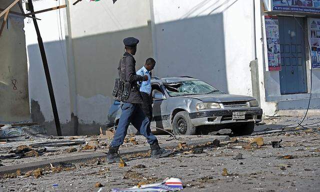 Sicherheitskräfte in Somalia
