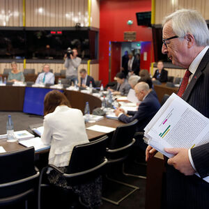 Die EU-Kommission lehnte erstmals im Voraus einen Haushaltsentwurf eines Mitgliedslandes ab.