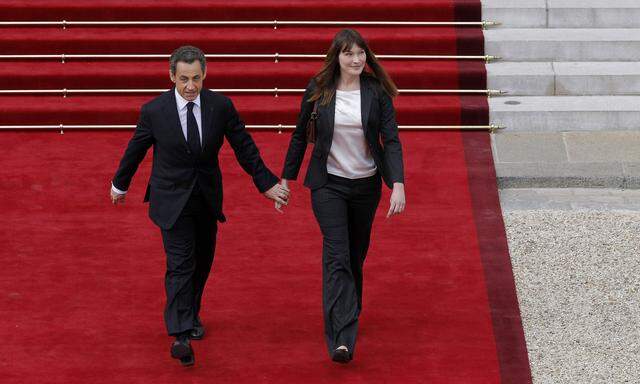 Nicolas Sarkozy und Carla Bruni