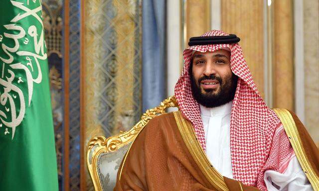 Kronprinz Mohammed bin Salman anno 2019 in Jiddah, Saudiarabien.