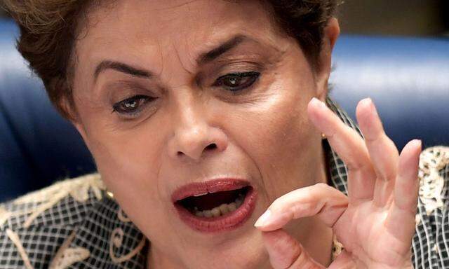 Brasiliens Präsidentin, Dilma Rousseff.