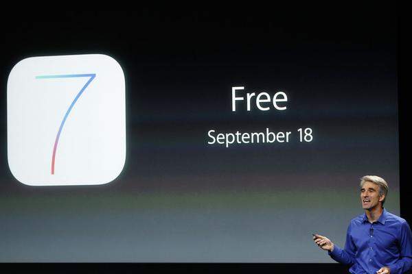 iOS 7 wird ab 18. September auch für ältere iPhones verfügbar sein und zwar das iPhone 5, das iPhone 4, das iPad 2 und 3, das iPad mini und den iPod touch ab der 5. Generation. iTunes Radio wird zu Beginn nur in den USA verfügbar sein.