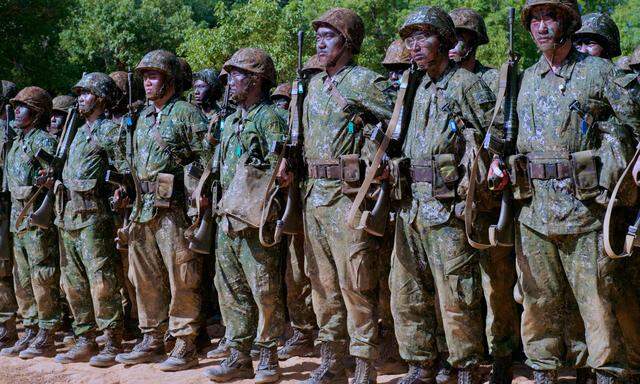 Taiwans Armee will die Autonomie Insel verteidigen. 