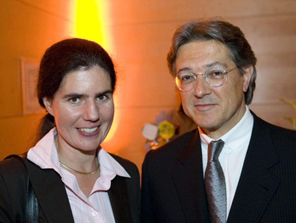 Doris Täubel-Weinreich, Obfrau der Fachgruppe Familienrichter der Richtervereinigung, und Michael Auer, Präsident der Rechtsanwaltskammer Wien.