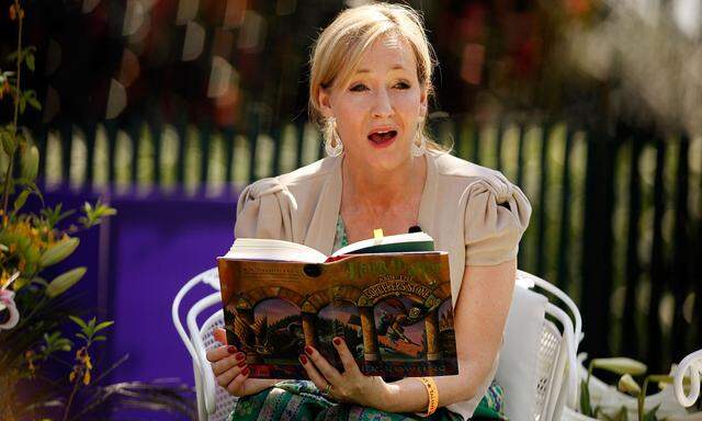 Joanne K. Rowling liest aus "Harry Potter und der Stein der Weisen"