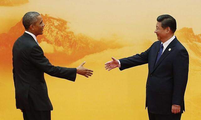 Eine gewisse Distanz war bei dem Zusammentreffen am Rande des APEC-Gipfels spürbar