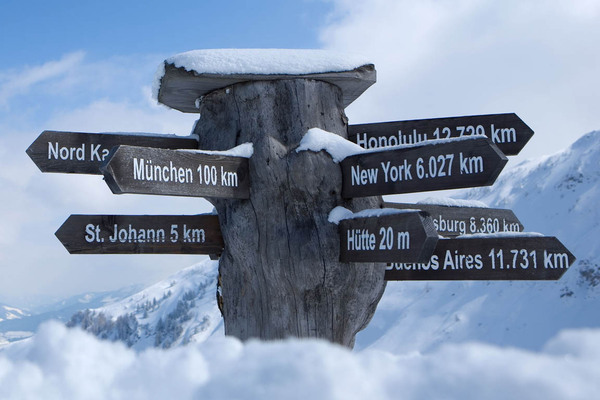 Für den Geographieunterricht ist am Berg bestens gesorgt.