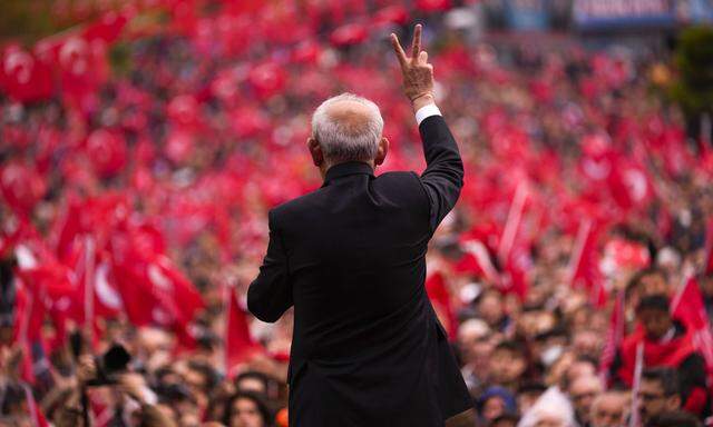 Oppositionsführer Kemal Kılıçdaroğlu will es schon nach dem ersten Wahldurchgang ins Präsidentenamt schaffen.
