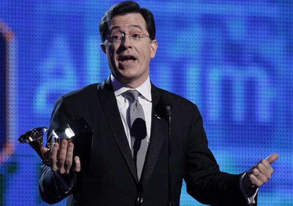 US-Starkomiker Stephen Colbert erhielt den Grammy für das beste Comedy-Album.