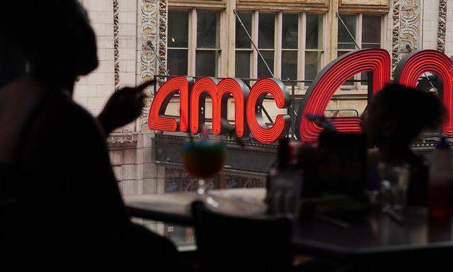 FILE PHOTO: An AMC theatre is pictured in Times Square in New York City