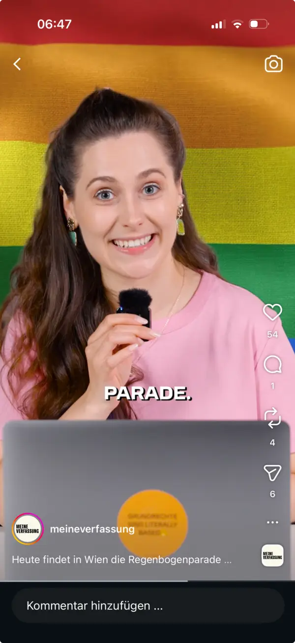 Constitutional classification of the Pride Parade, simply explained.