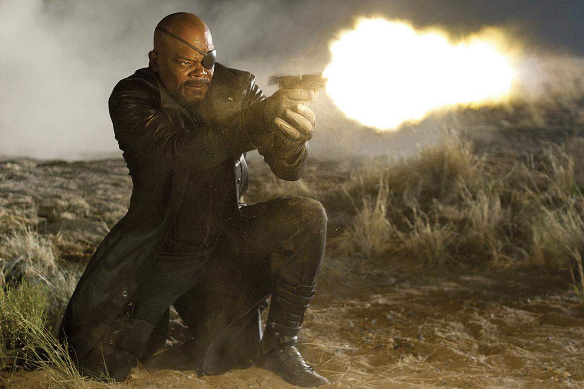 Keine (finanziellen) Sorgen muss man sich um Samuel Jackson ("Avengers"), ...