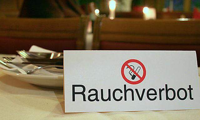 Rauchverbot - ban of smoking