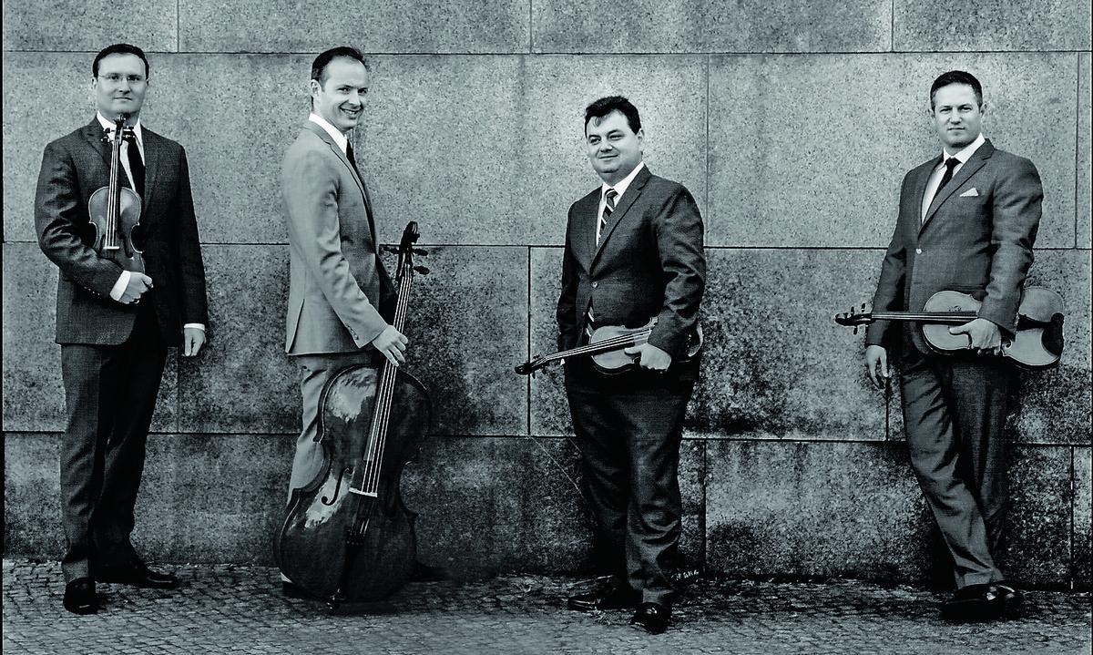 Durchspielen. Das Jerusalem Quartet spielt sich durch alle Streichquartette Bartóks.
