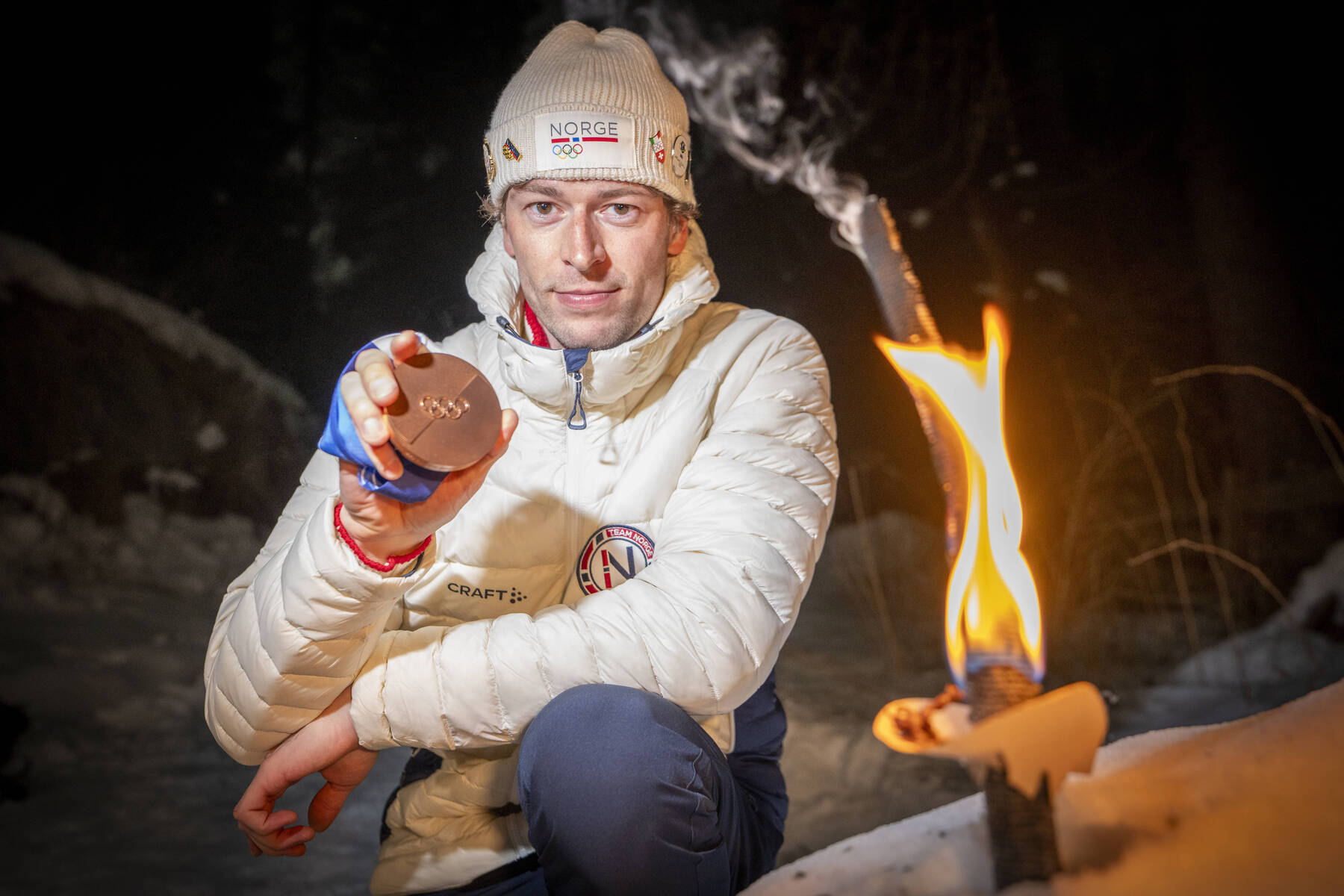 Biathlete Laegreid admits to an affair — at the absolutely inopportune moment