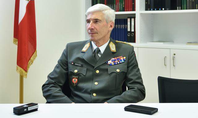 Generalstabschef Robert Brieger.