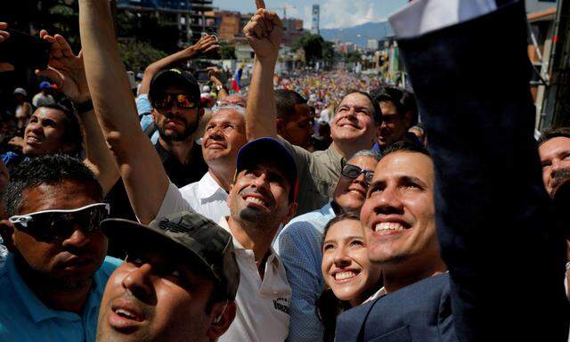 Oppositionschef Juan Guaidó will einen "Pakt der Einheit" 