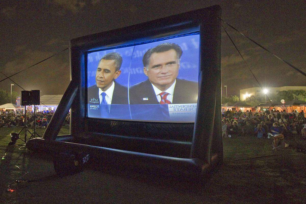"Heute Abend wirkt Barack Obama wie ein Kandidat, der weiß, dass ihm die Zeit davonläuft." Romneys Sprecher Ryan Williams