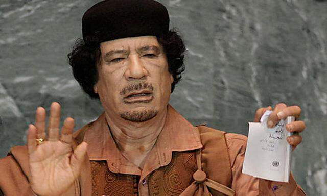 Gaddafi, Libyen