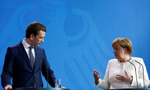 Aus dem Archiv: Kurz und Merkel