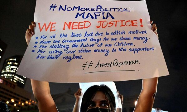 SRI LANKA-POLITICS-ECONOMY-PROTEST