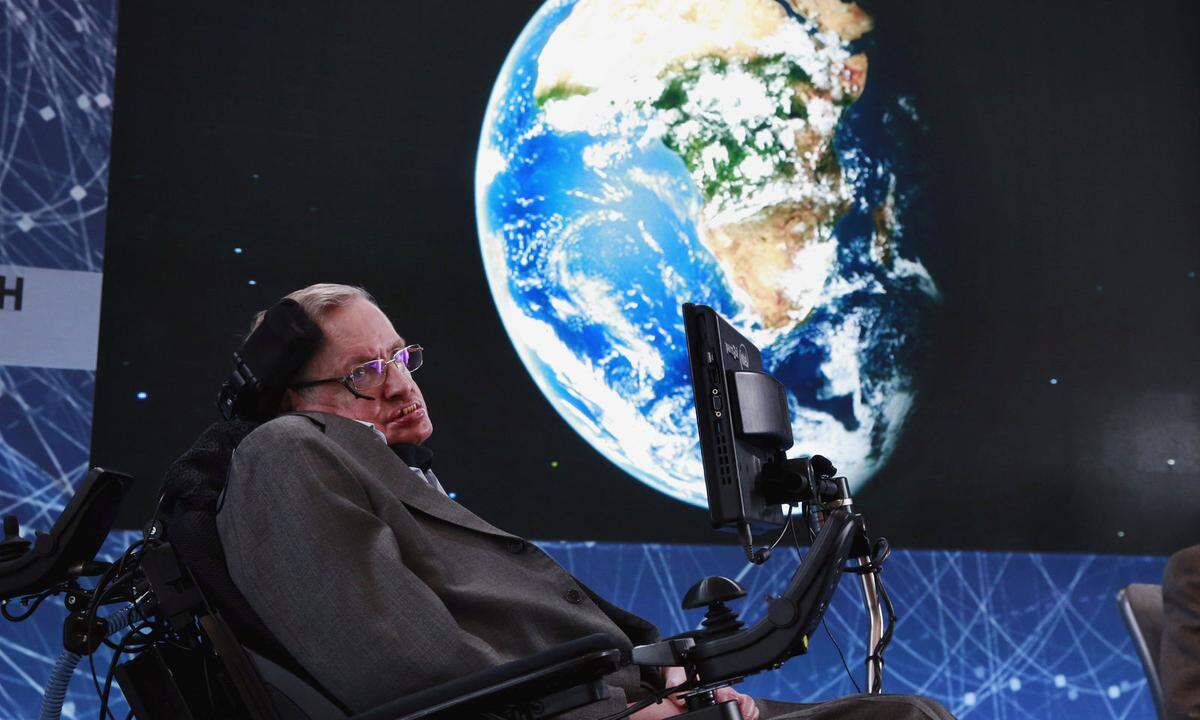 Stephen Hawking Britischer Astrophysiker, 76.
