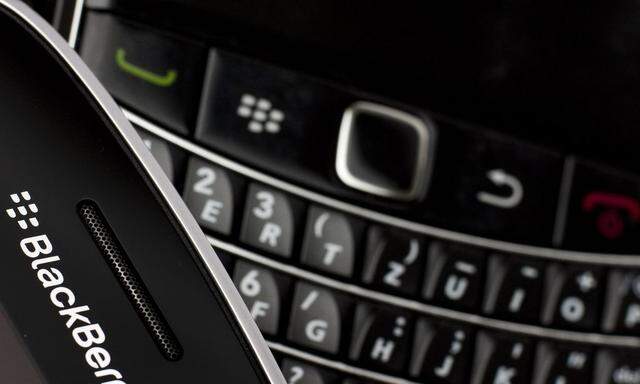 File photo of Research in Motion (RIM) BlackBerry smartphone handsets in this illustration picture taken in Lavigny