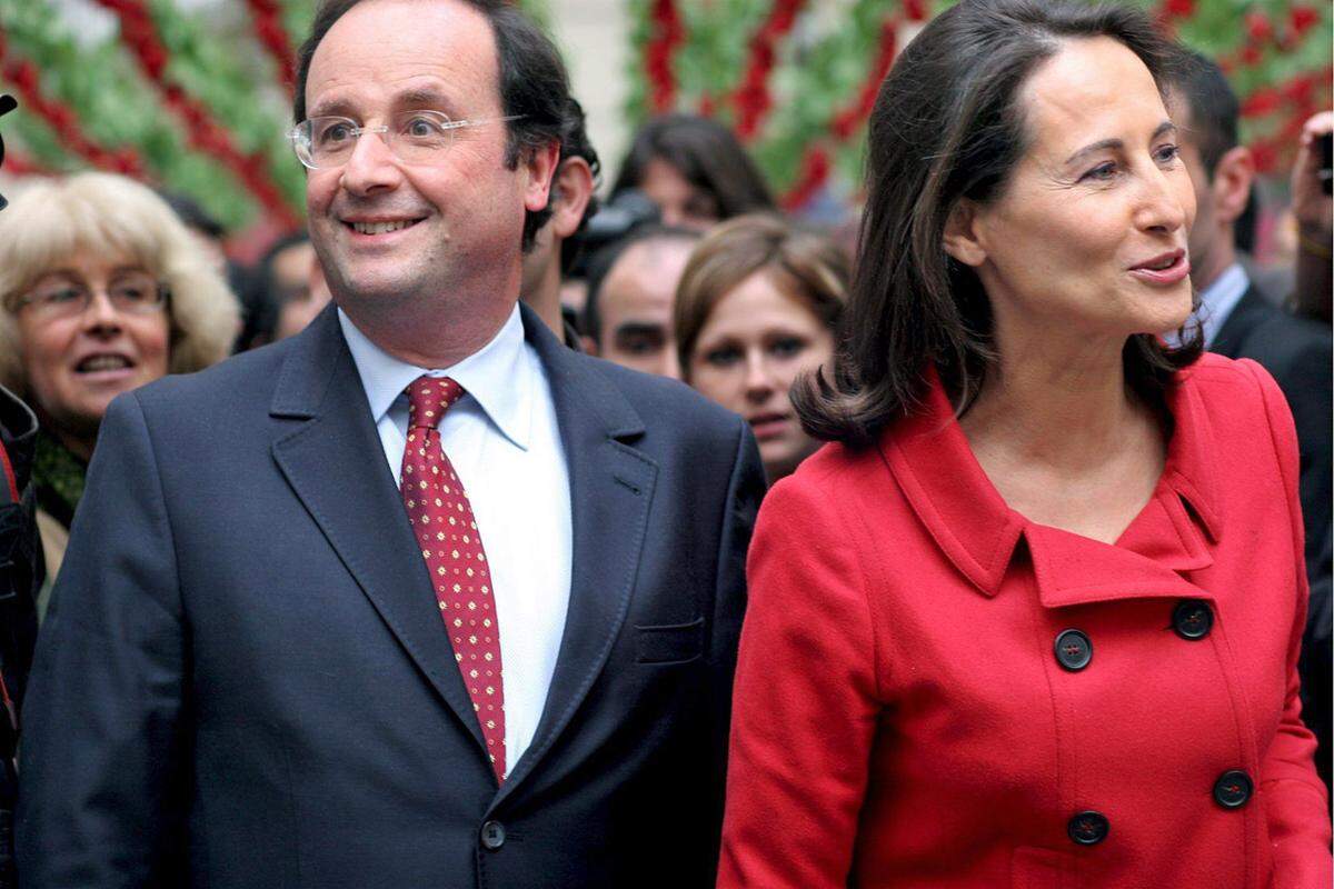 Schon als 20-Jähriger arbeitete Hollande im Wahlkampfteam von François Mitterrand mit, der ihn zusammen mit seiner Lebengefährtin Segolene Royal nach seinem Wahlsieg 1981 in den Elyseepalast holte.