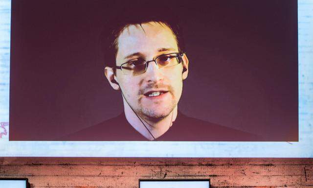 Edward Snowden im Jahr 2015.