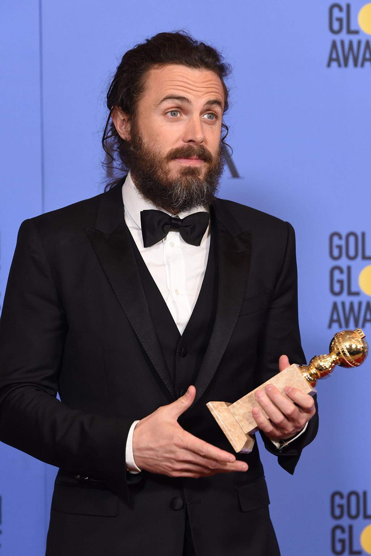 Casey Affleck ("Manchester by the Sea") ist der beste Schauspieler in einem Drama. Der jüngere Bruder von Ben Affleck konnte damit seinen ersten Golden Globe gewinnen.