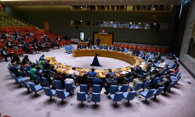 Die Resolution erhielt 13 von 15 Stimmen im Weltsicherheitsrat.