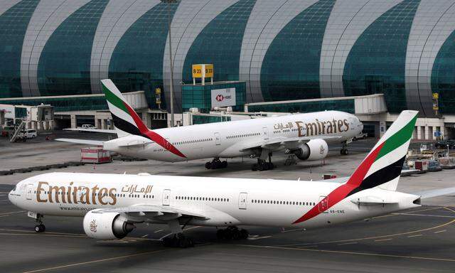 450.000 Passagiere hat die Golf-Airline Emirates im Vorjahr aus Wien in die Welt gebracht.
