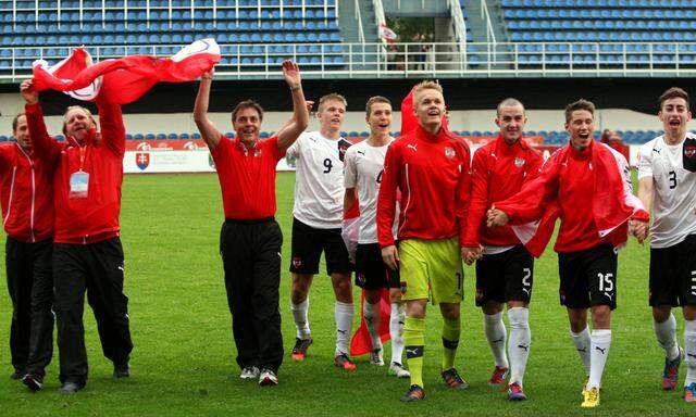 FUSSBALL - UEFA U17 EM 2013, AUT vs SUI