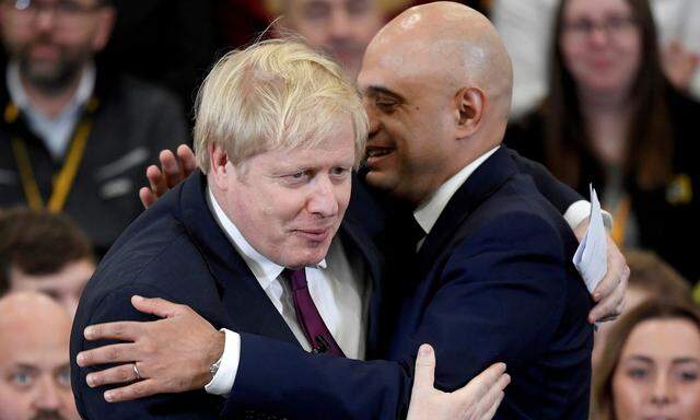 Boris Johnson und Sajid Javid