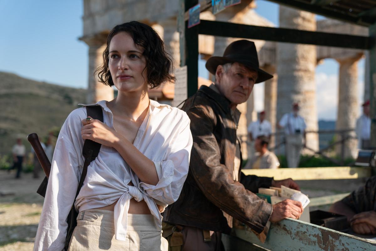 Die neue Frau an der (gleichberechtigten) Seite von Indiana Jones: Patentochter Helena (Phoebe Waller-Bridge).