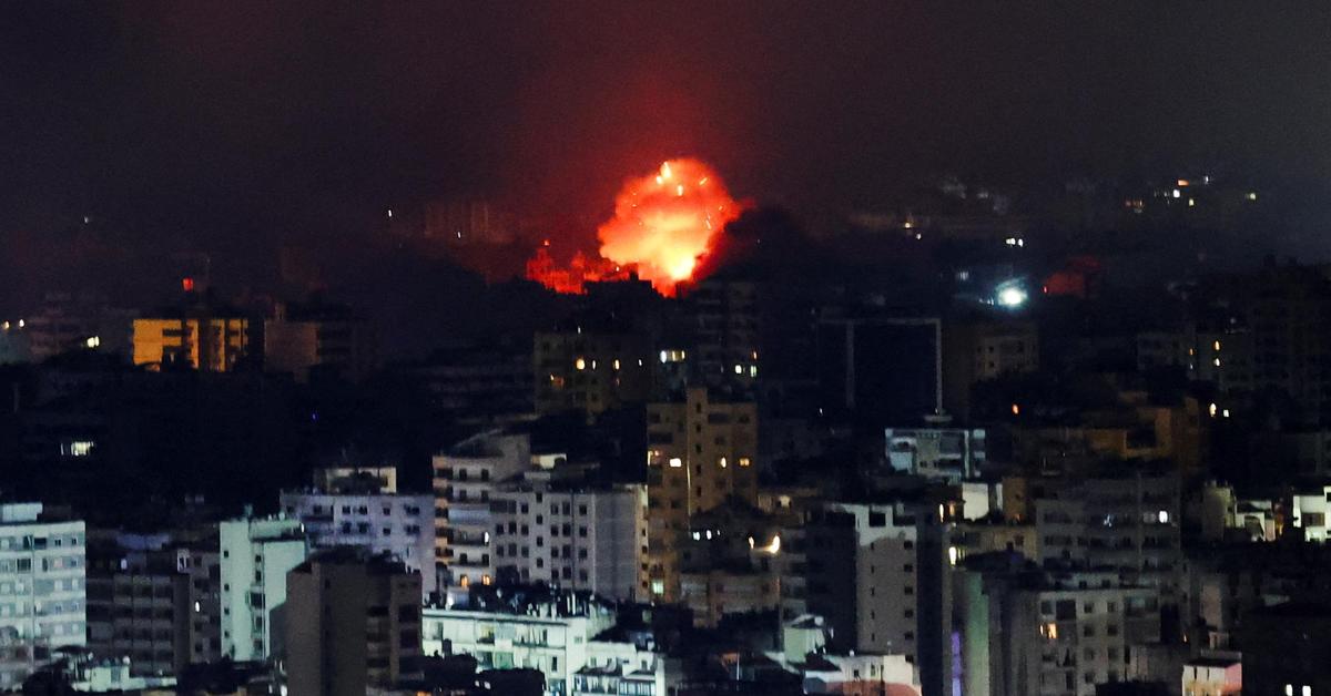 “Linked to Hezbollah”: Israel attacks the Beirut suburb