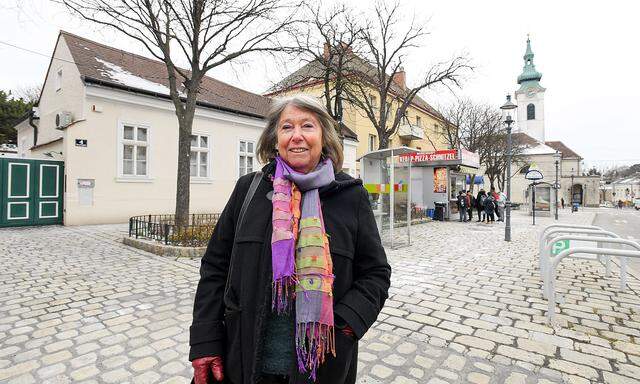 Architektin Ingrid Zdarsky in ihrem Wiener Lieblingsgrätzel.