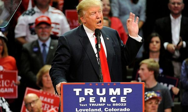 Der republikanische Präsidentschaftskandidat Donald Trump