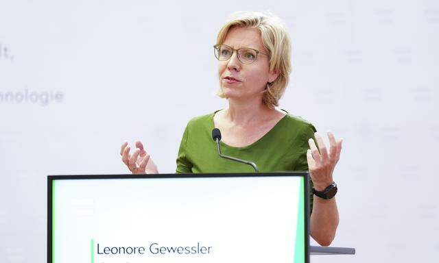 Klimaschutzministerin Leonore Gewessler