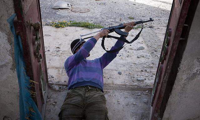 Rebellen-Kämpfer in Syrien