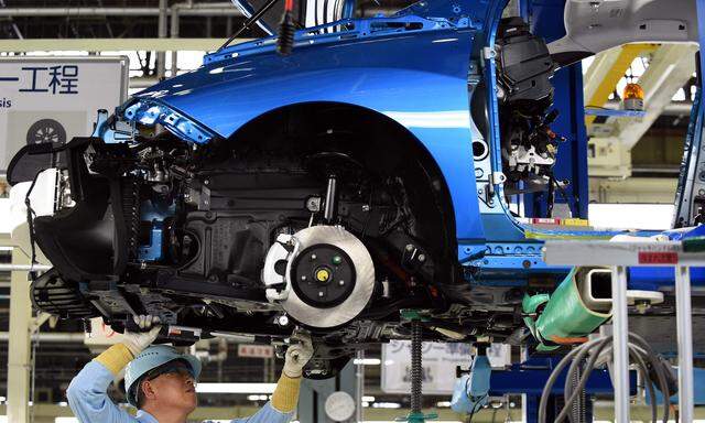 Toyota hat im Vorjahr auch vom schwachen Yen profitiert. Die Aktie stieg um 57 Prozent.