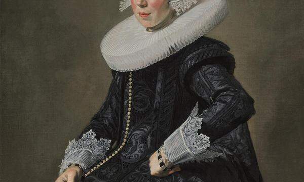 Ihr Ellbogen sticht heraus: Bierbrauer-Gattin Cunera van Baersdorp, um 1625.