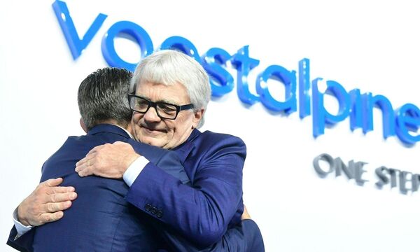 voestalpine-Chef Wolfgang Eder weiß den Konzern bei Herbert Eibensteiner in guten Händen