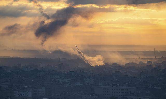 Die Hamas feuerte aus dem Gazastreifen mehr als 2000 Raketen auf Israel ab. 